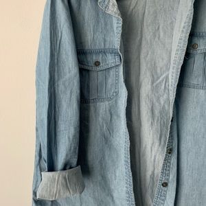 Pacsun LA Hearts Denim Shirt